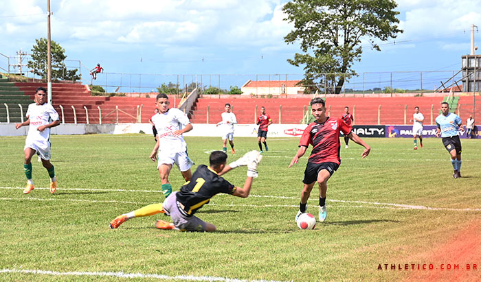 Furacão estreia com goleada sobre piauiense Picos na Copinha 2023. Foto: Matheus Afonso/athletico.com.br