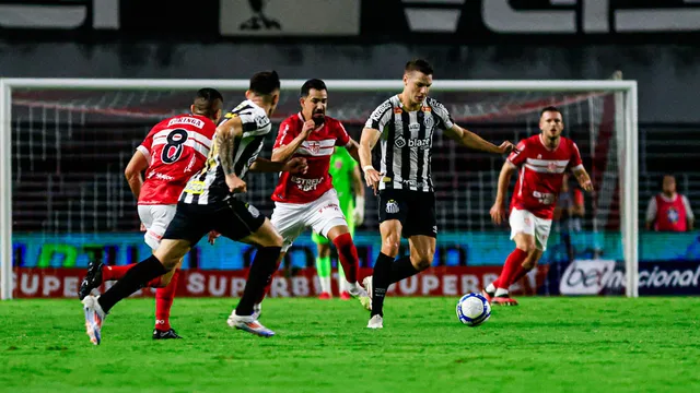 CRB 1 x 1 Santos, no Rei Pelé, pela Série B 2024