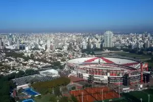 Estadio Monumental de Nunez stadium of the Club Atletico River Plate football club, Belgrano district, Buenos Aires, Argentina