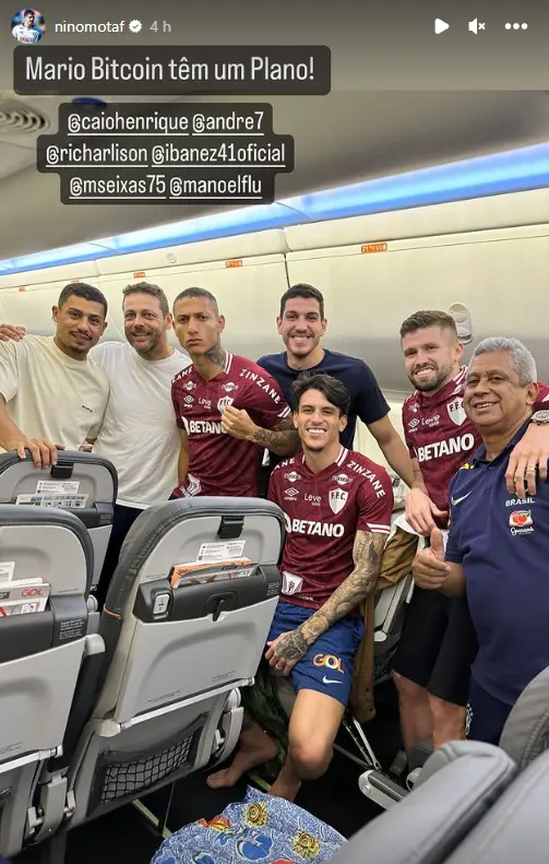 Richarlison, Ibãnéz, Caio Henrique, Nino e André - Foto: Reprodução / Instagram
