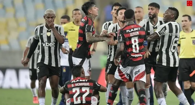 Briga em Flamengo x Botafogo