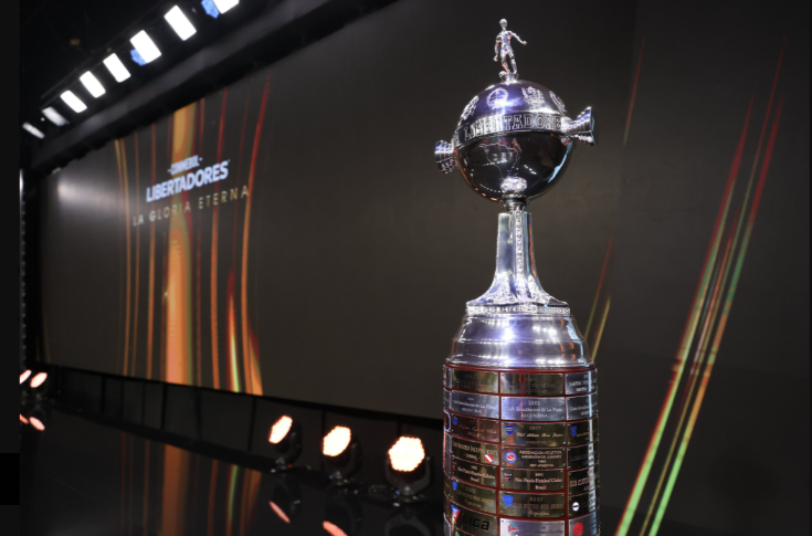 Taça da Conmebol Libertadores durante sorteio da fase de grupos