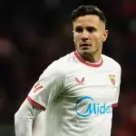 Saúl Ñíguez em campo pelo Sevilla