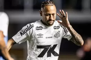 Neymar na Vila Belmiro 2025