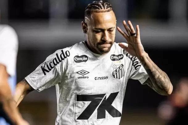 Neymar na Vila Belmiro 2025