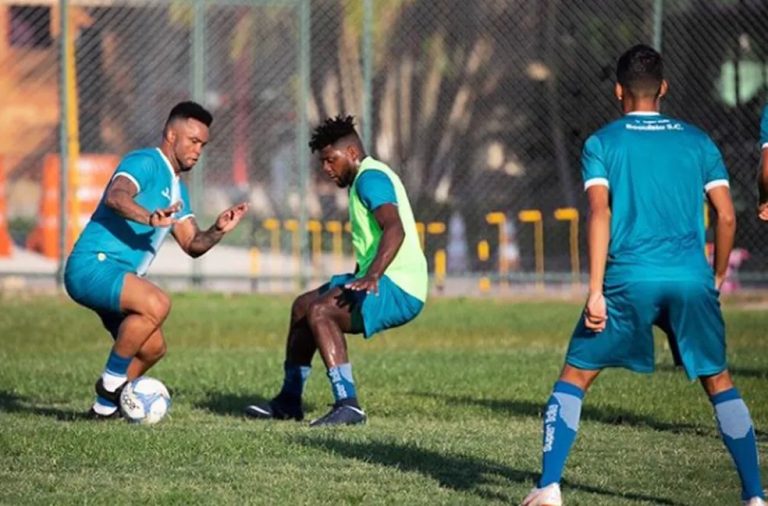 Carlos Alberto em ação no último clube da carreira, o Boavista, do Rio de Janeiro, em 2019