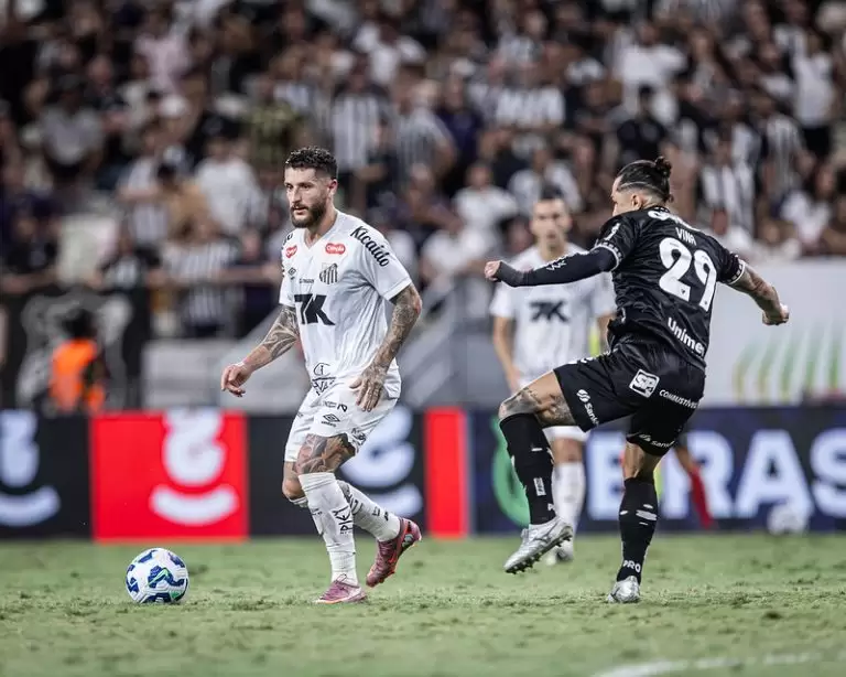 Ceará x Santos pelo Brasileirão 2025
