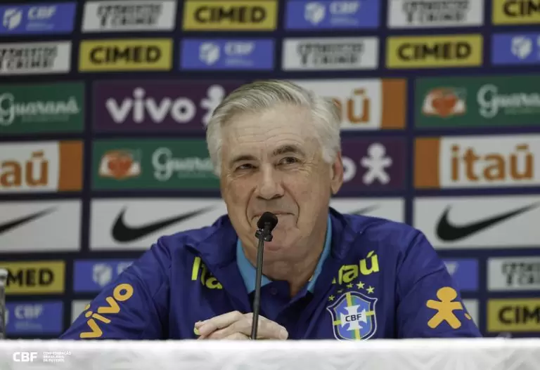 Coletiva Carlo Ancelotti