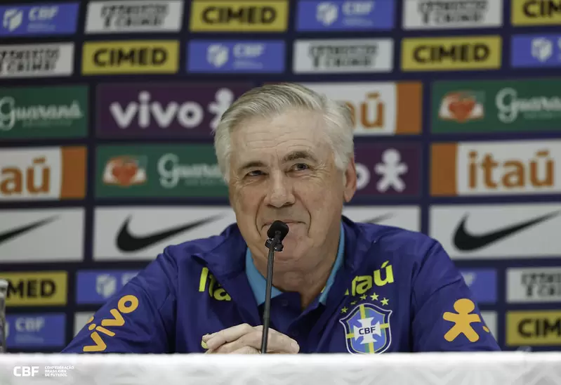 Coletiva Carlo Ancelotti