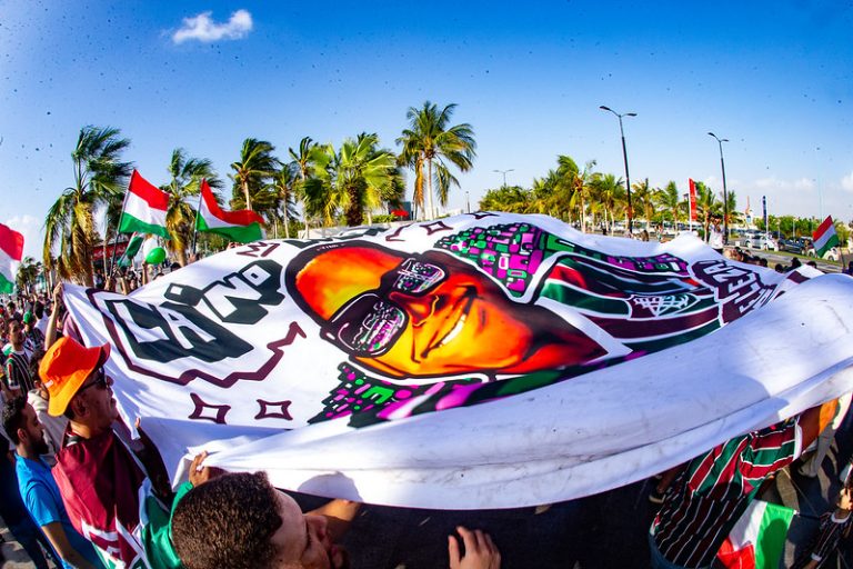 Concentração da Torcida do Fluminense em Jedá