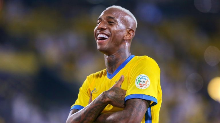 Confira os números de Talisca nos últimos cinco jogos do Al-Nassr