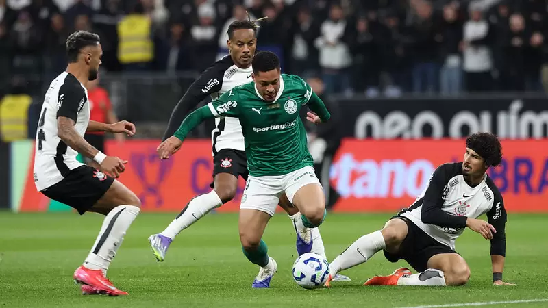 Corinthians x Palmeiras pela Copa do Brasil 2025