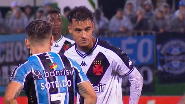 Coutinho em Grêmio 1 x 0 Vasco pelo Brasileirão 2024