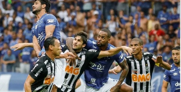 Jogo entre Cruzeiro e Atlético-MG