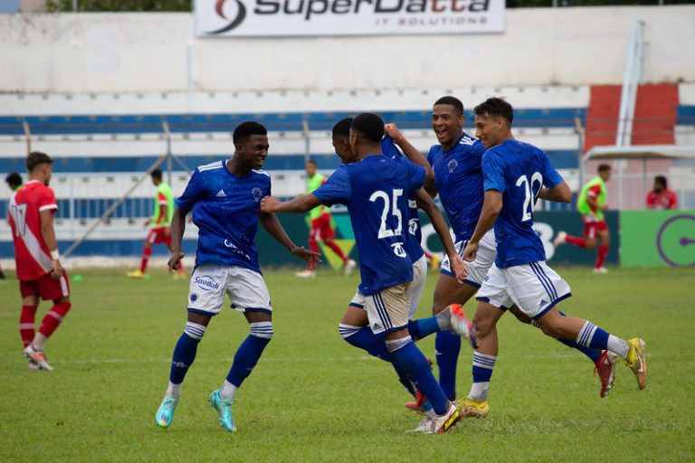 Jogadores do Cruzeiro na Copa São Paulo de Futebol Júnior de 2023