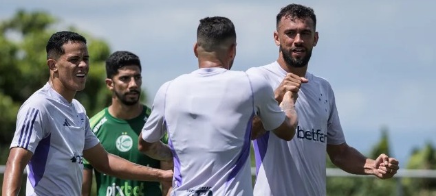 Jogo-treino entre Cruzeiro e Juventude