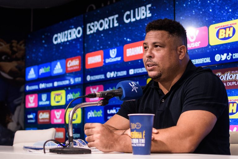 Ronaldo, gestor da SAF do Cruzeiro