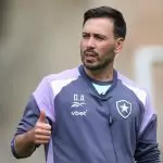 Davide Ancelotti comando o primeiro treino do Botafogo
