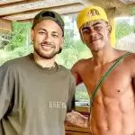 Neymar e Lamine Yamal
