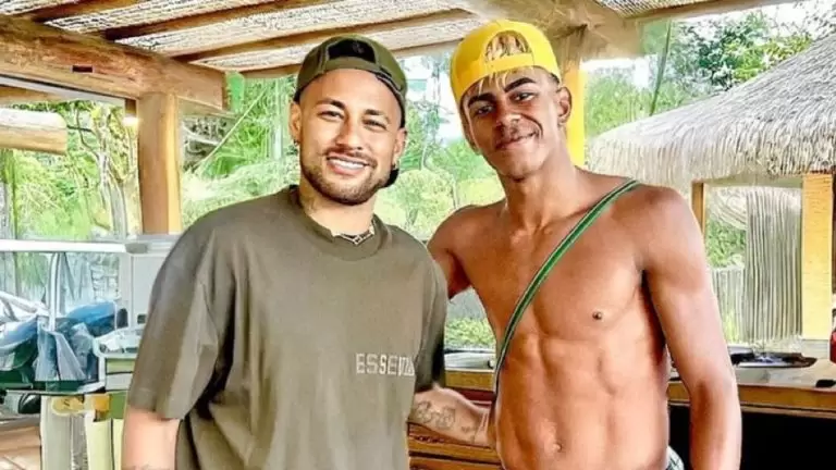 Neymar e Lamine Yamal