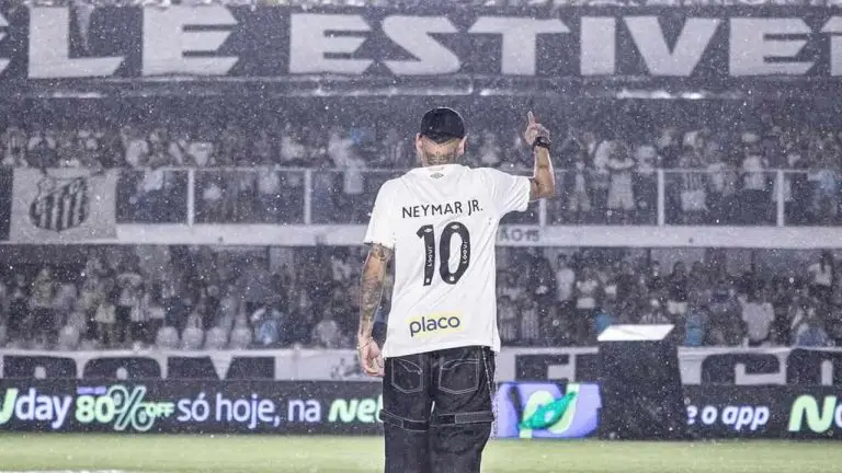 Neymar no Santos