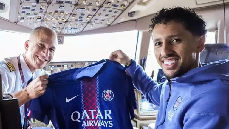 Marquinhos viaja com o PSG para o Catar
