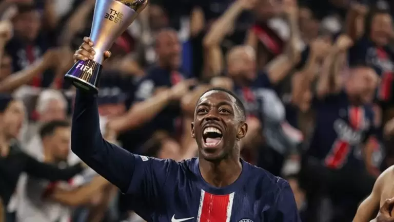 Dembelé conquista prêmio Fifa The Best 2025