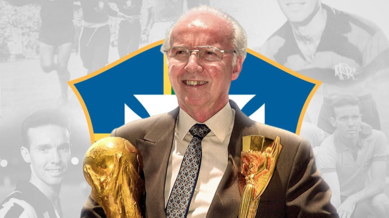 Zagallo segura troféus