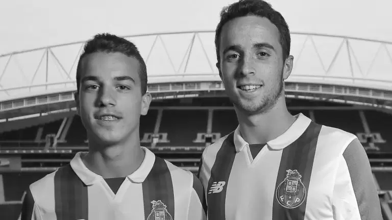 Diogo Jota e André Silva, jogadores portugueses