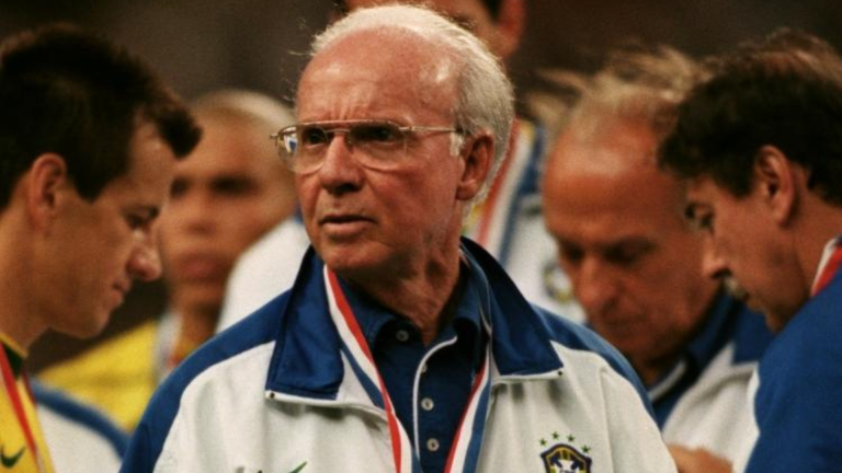 Zagallo no comando da Seleção Brasileira