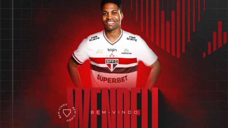 Wendell novo lateral do São Paulo