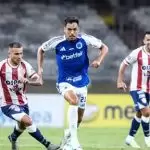 Eduardo em Cruzeiro x Unión Santa Fe