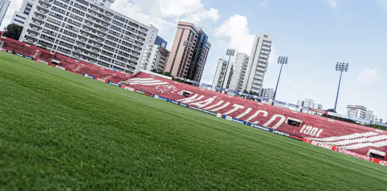 Vista do Estádio dos Aflitos, em Recife (PE)