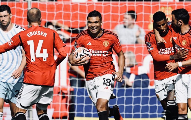 Casemiro, Manchester United. Foto: Reprodução/Manchester United