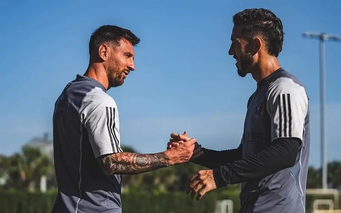 Lionel Messi e Jean Mota