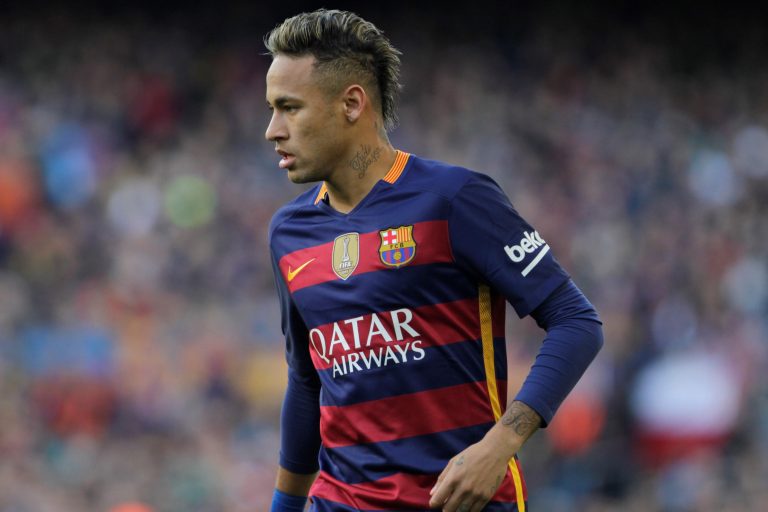 Neymar, em campo pelo Barcelona