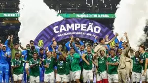 Palmeiras é campeão do Brasileirão Sub-20 2025. Foto: Fabio Menotti/Palmeiras
