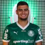 Andreas Pereira, meio-campista do Palmeiras. Foto: Fabio Menotti/Palmeiras