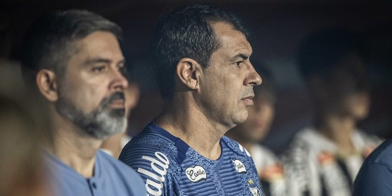 Fábio Carille, do Santos