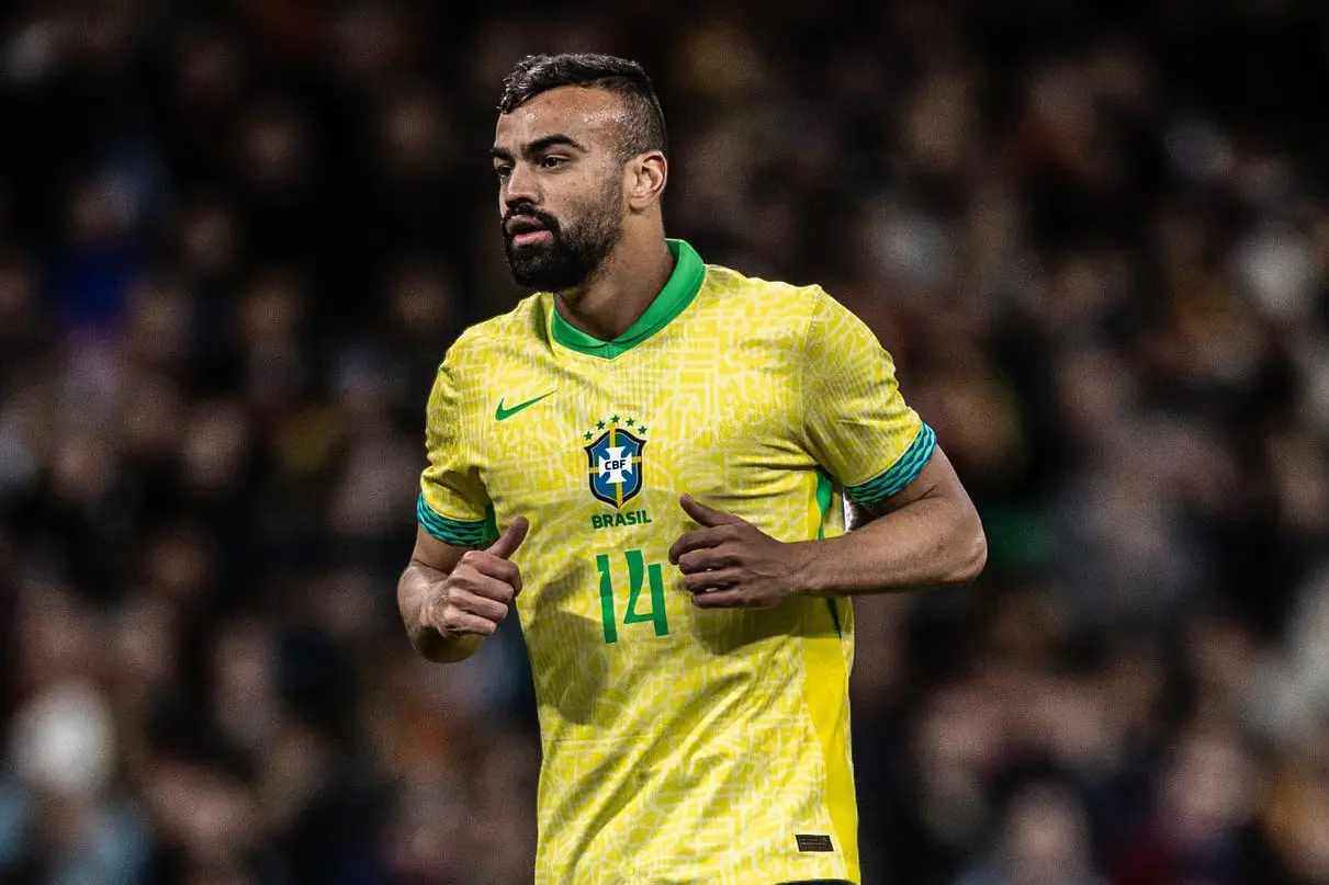 Fabricio Bruno em ação pela Seleção Brasileira