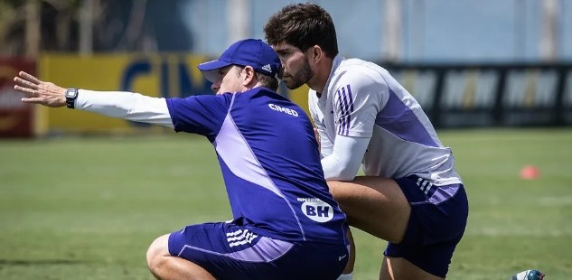 Fernando Seabra e Lucas Silva, do Cruzeiro