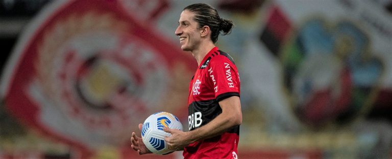 Filipe Luis, do Flamengo.