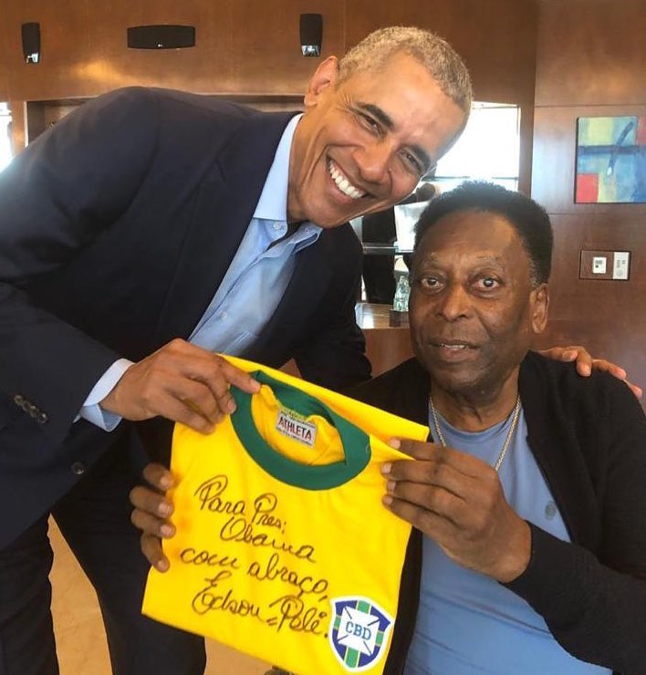 Barack Obama presta homenagem a Pelé: "Entendeu o poder do esporte para unir as pessoas"