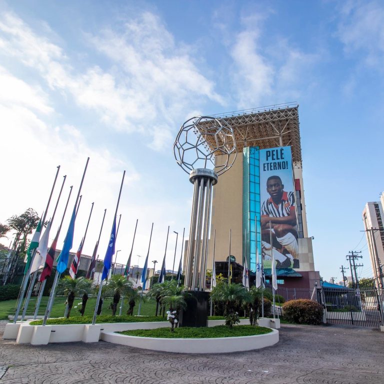 Pelé é homenageado em fechada da Federação Paulista de Futebol