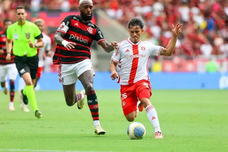 Flamengo x Internacional pelo Brasileirão 2024