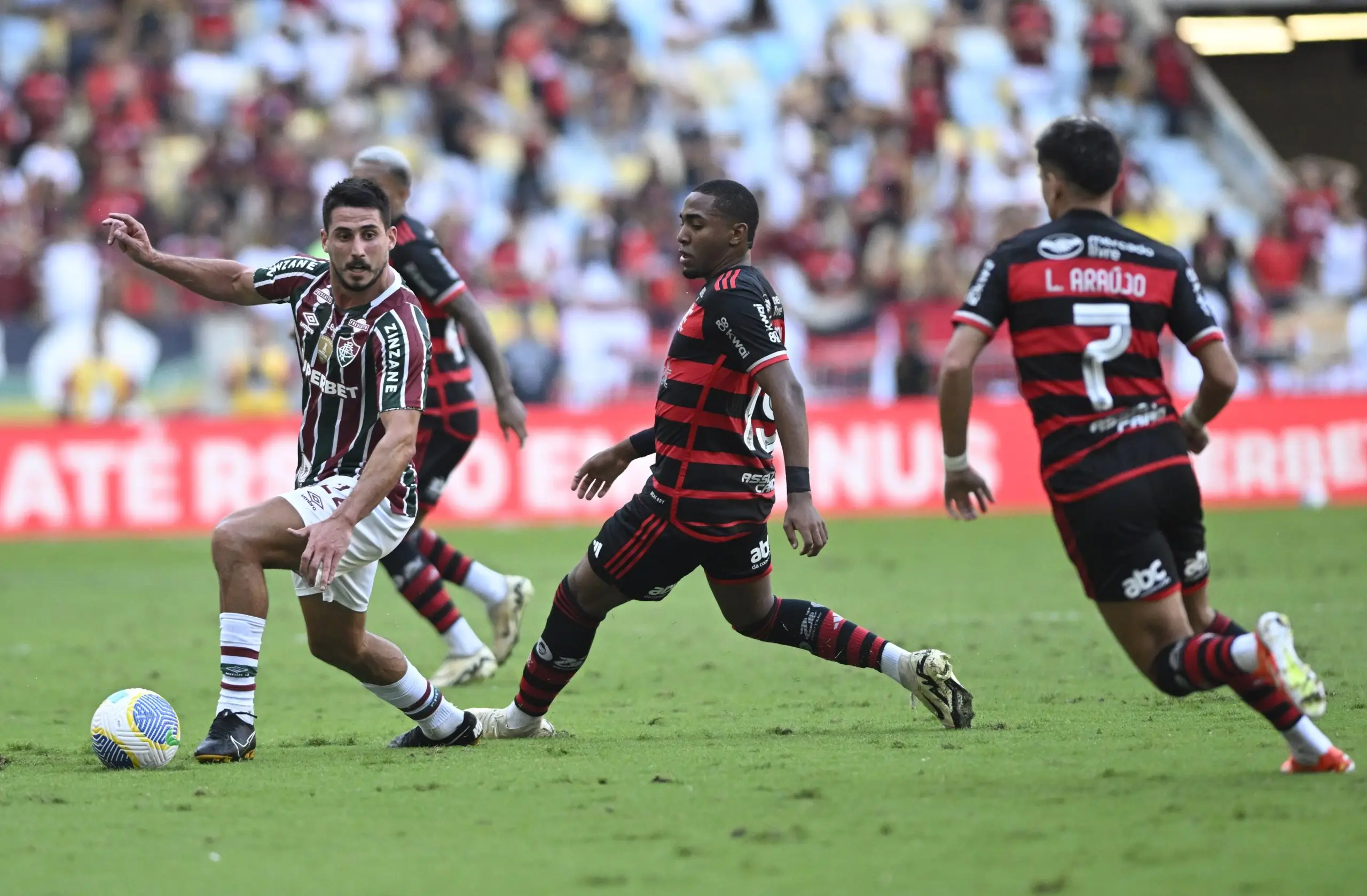 Fluminense 0 x 1 Flamengo pelo Brasileirão 2024