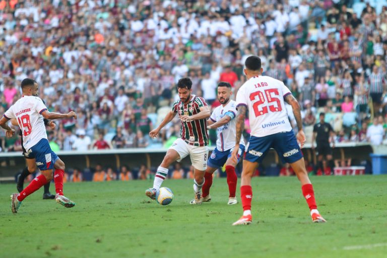 Fluminense enfrenta o Bahia no Estádio do Maracanã, pela 21ª rodada do Campeonato Brasileiro 2024