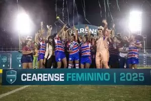 Fortaleza campeão do Cearense Feminino de 2025