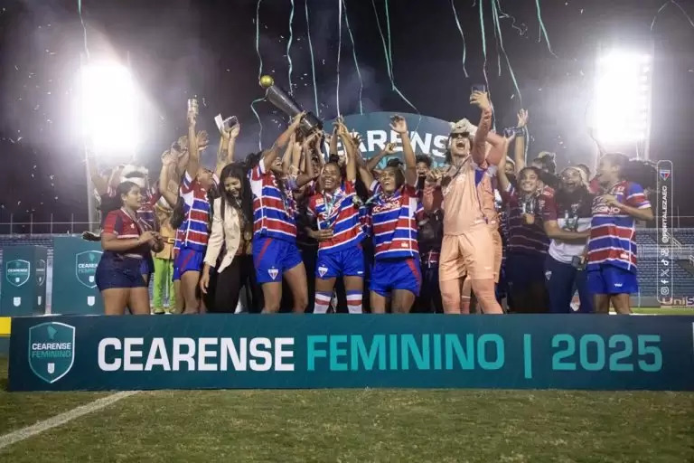 Fortaleza campeão do Cearense Feminino de 2025
