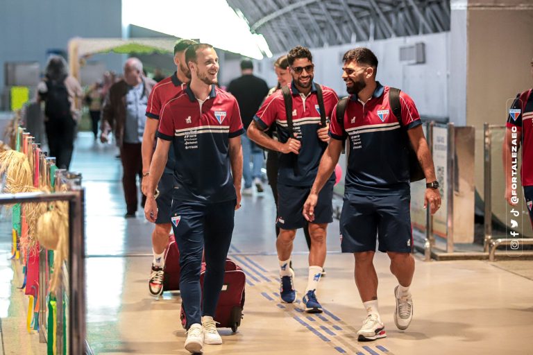 Jogadores do Fortaleza